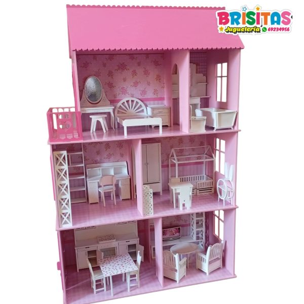 Casa de muñecas Queen (Rosa intenso) - Image 2