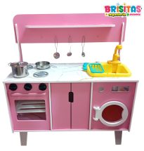 Cocina Montessori Rosada bota agua
