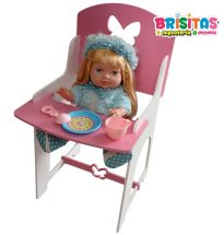 Silla Comedor con muñeca modelo 2