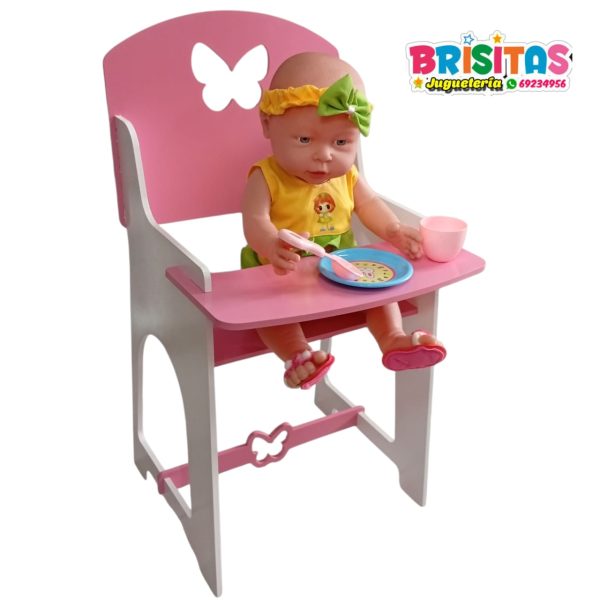 Silla Comedor con muñeca modelo 4