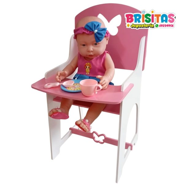 Silla Comedor con muñeca modelo 5