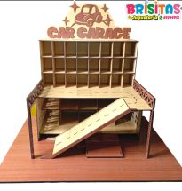 Pista Garaje para autos (MDF)