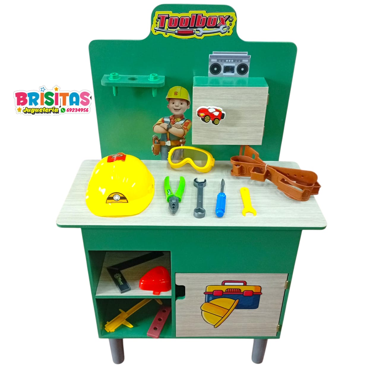 Estación de Herramientas Verde