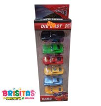 Autos Cars 6 en 1 Pequeños