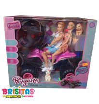 Cuadratrak a Control Remoto con Muñecos