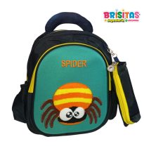Mochila Pequeña con Relieve de Araña