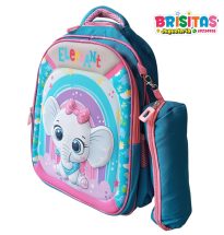 Mochila con estuchera de Inicial Elefante
