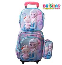 Mochila Escolar 3 piezas Forzen