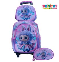 Mochila Oficio Labubu 3 piezas
