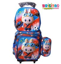 Mochila Escolar 3 piezas Labubu