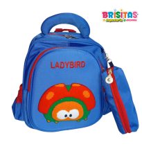 Mochila Pequeña con Relieve de Mariquita