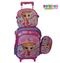 Mochila Escolar 3 piezas Bailarina Capuchina