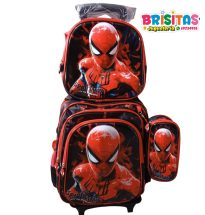 Mochila Escolar 3 piezas Spiderman