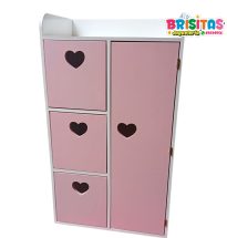 Ropero para Muñecas con Colgador