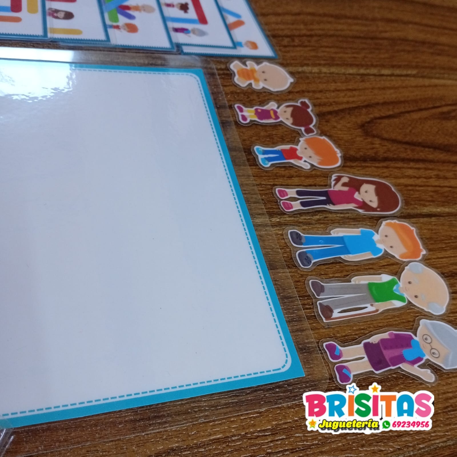 Tarjetas Didácticas con Personajes - Image 2