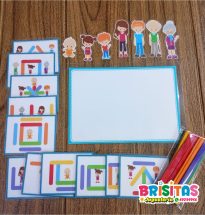 Tarjetas Didácticas con Personajes