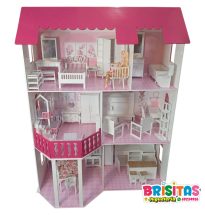 Casa Boho Grande (Rosado fuerte)