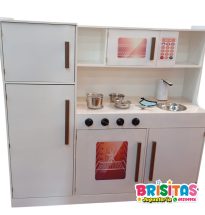 Cocina Montessori Blanca