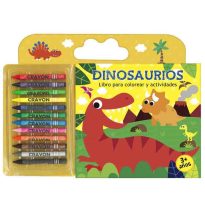 Libro para Colorear y Actividades de Dinosaurios
