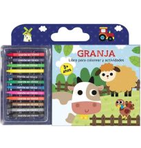 Libro para Colorear y Actividades de Granja