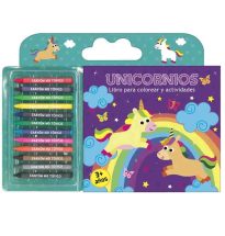 Libro para Colorear y Actividades de Unicornios