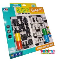 Juego de Madera Ludo y Ajedrez