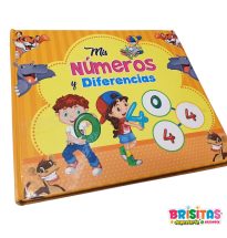 Libro de Aprendizaje Mis números y diferencias