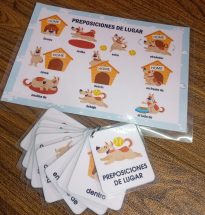 Cartilla de Preposiciones de Lugares