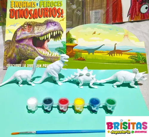 Pinta Tus Propios Dinosaurios