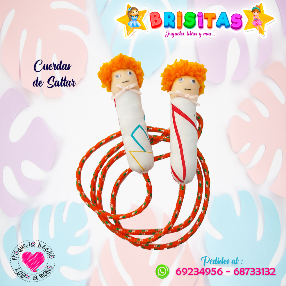 Cuerdas De Saltar Artesanales - Imagen 2