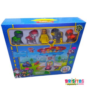 Paw Patrol Personajes con Torre