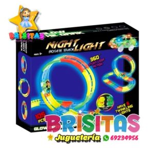 Pista Night Light 105 Piezas