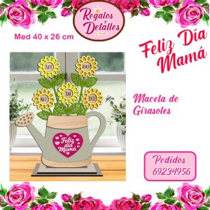 Maceta de Girasoles