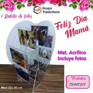 Ruleta de Fotos Acrílico