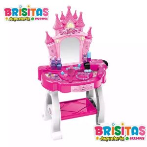Set De Belleza Y Maquillaje Castillo Rosa