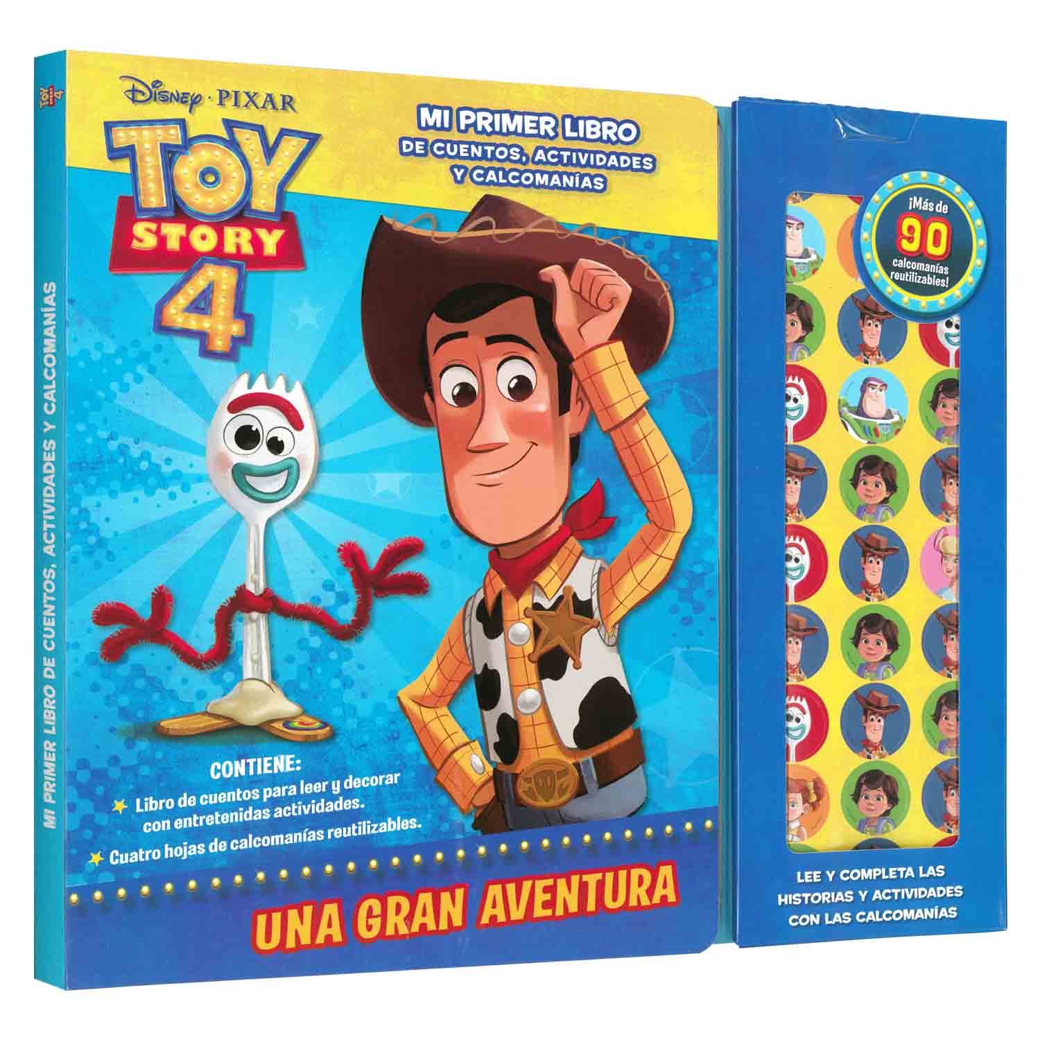 Libro De Cuentos Y Actividades Una Gran Aventura Toy Story