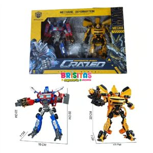 Transformers Optimous Prime y Bumblebee