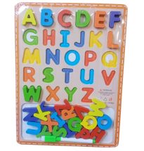 Montessori Encaje de Abecedario y Pizarra