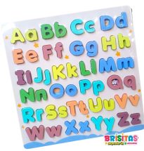 Montessori Encaje de Abecedario Mayúsculas y Minúsculas