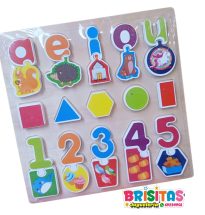 Montessori Encaje de Vocales