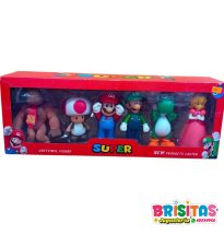 Mario Bross 6 Personajes