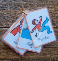 Llavero Onomatopeyas de Personas
