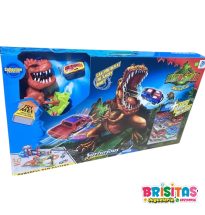 Pista Dinosaurio con Autitos