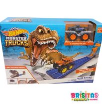 Pista Hotwheel Lanzador Monster Trucks