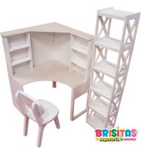 Juego de Oficina p/muñecas 3 piezas Modelo 2