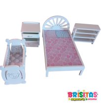 Juego de Dormitorio escala Barbie
