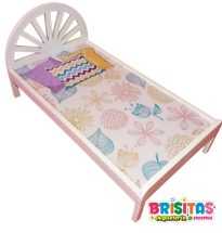 Juego de dormitorio p/muñecas + cuna oso (copia)