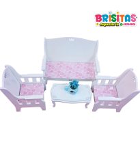 Juego de Living p/muñecas Barbie