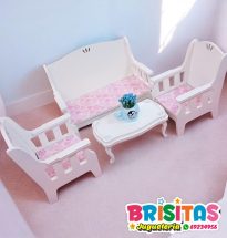 Juego de Living p/muñecas Barbie