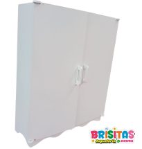 Ropero Blanco  p/ Muñecas  (MDF)